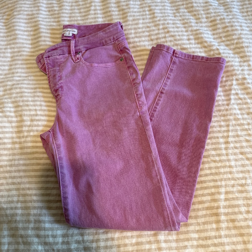 Good American Straight Jeans